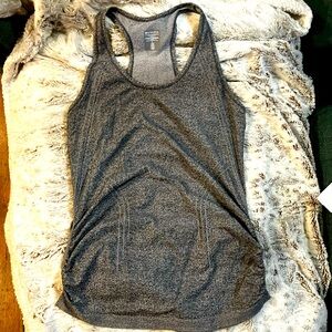 Gray Athletica Racerback Tank L